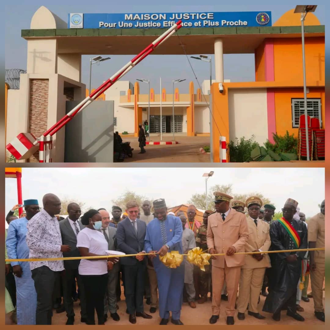 Mopti : Inauguration de la Maison Justice, un pas vers une justice de proximité